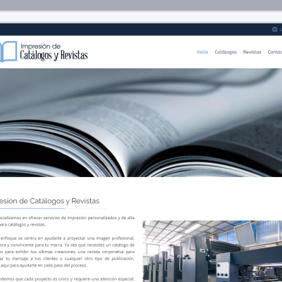 Impresión de Catálogos y Revistas