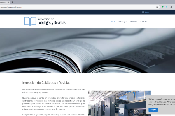 Impresión de Catálogos y Revistas